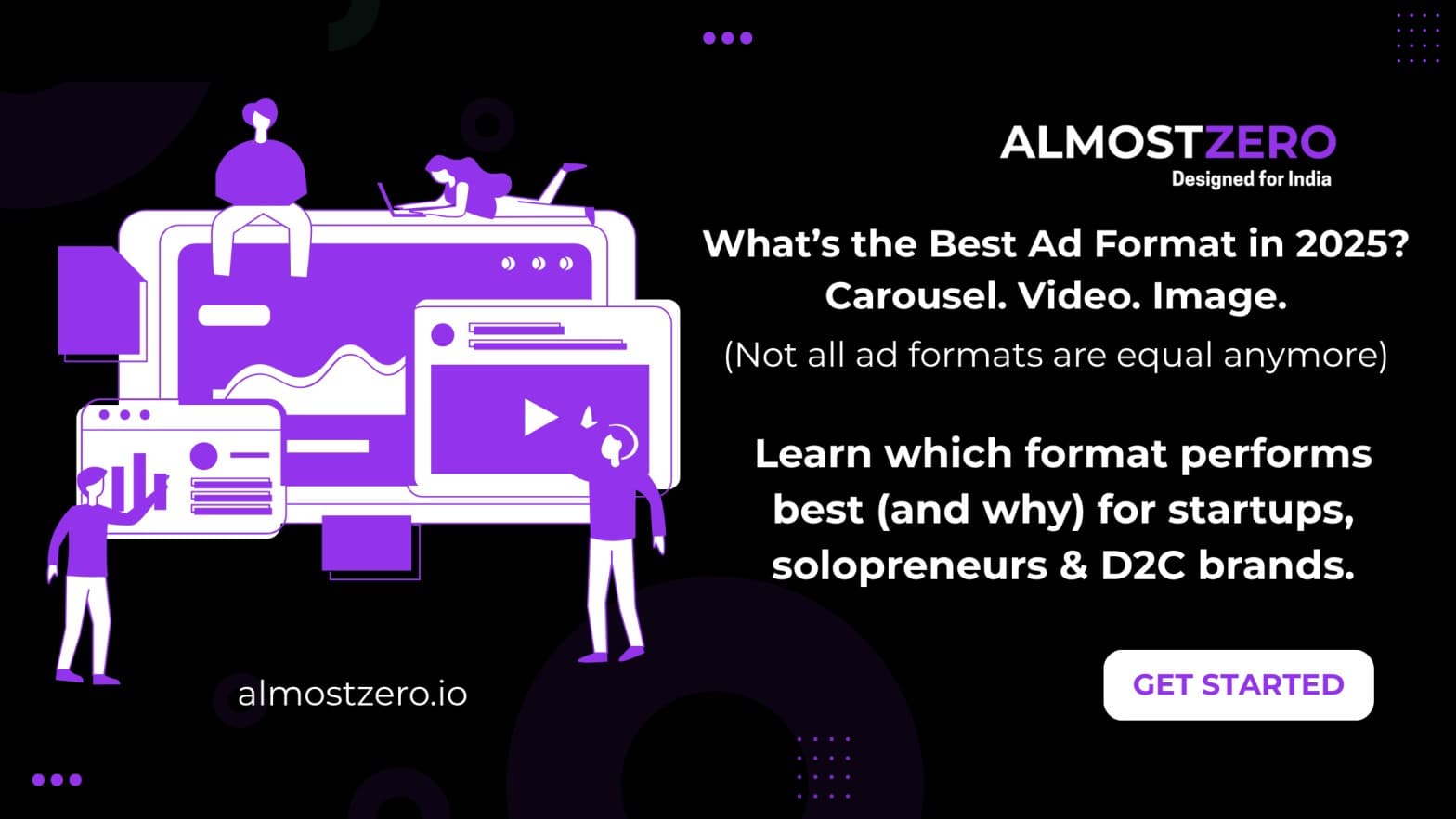 Almostzero , Ad format , meta ads, Digital marketing